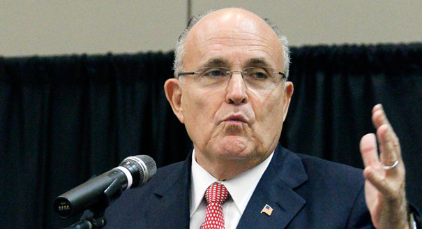 The Unbearable Whiteness of Patriotism Rudy Giuliani - AP Photo